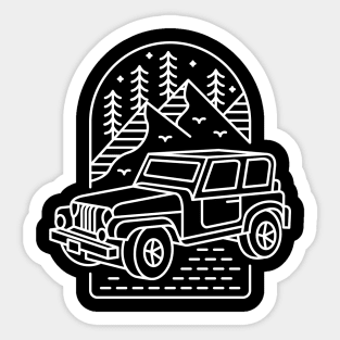 My Jeep My Adventure 3 Sticker